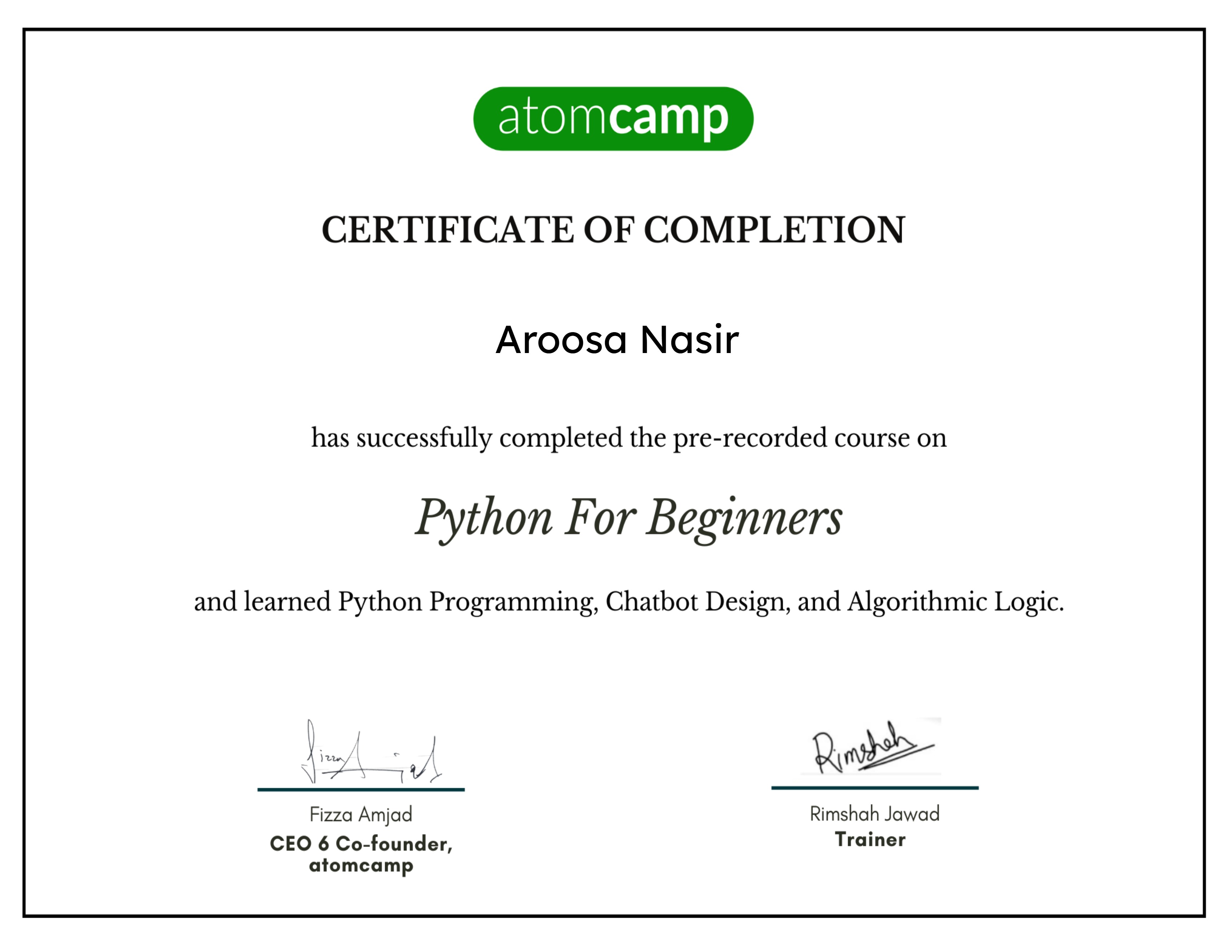 Python for Beginners