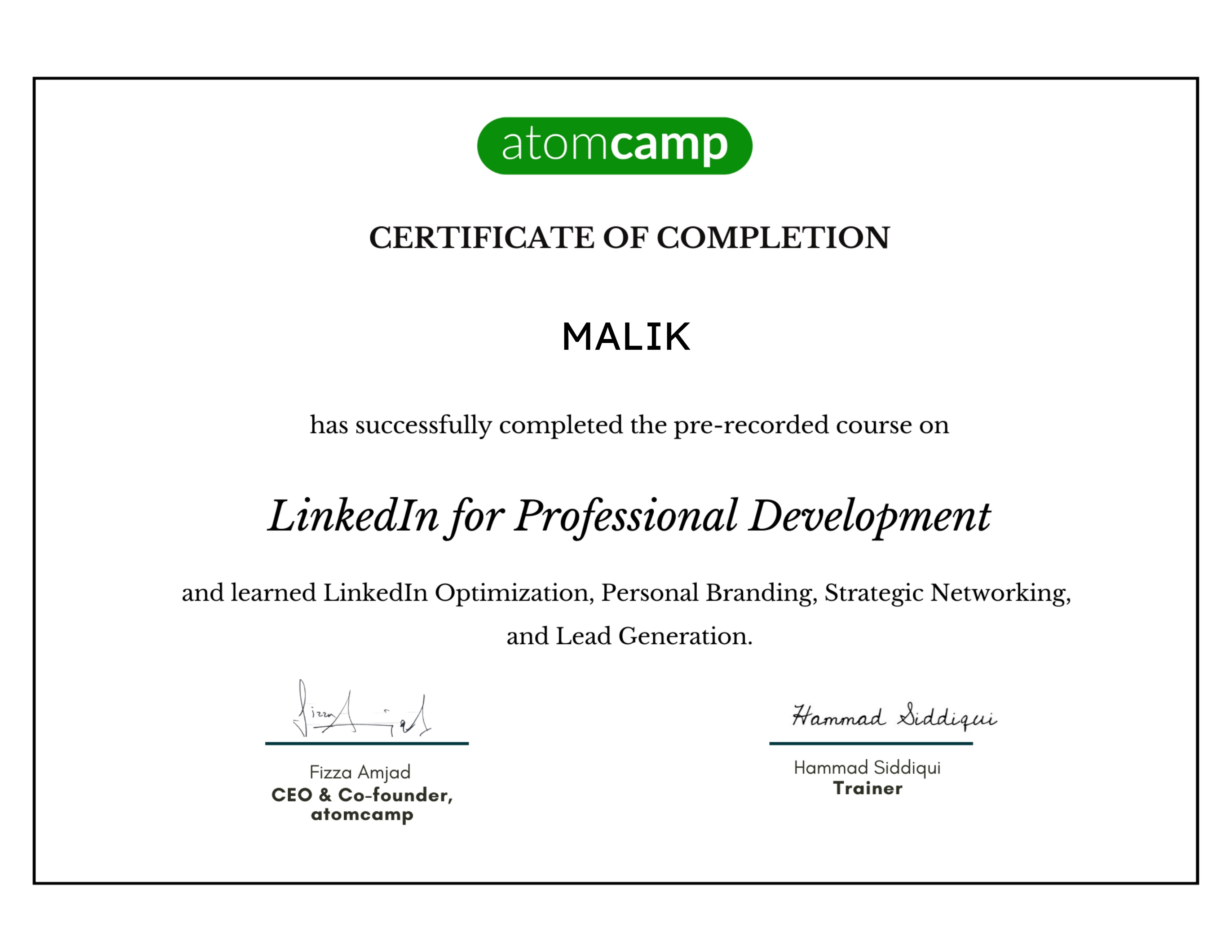 Linkedin for Professional Development